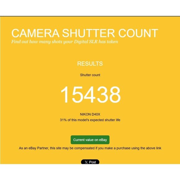 Nikon D40x DSLR Camera 10.2MP Nikon AFS 18-55mm Lens 15,438 Clicks 32GB SD Card - Picture 11 of 16